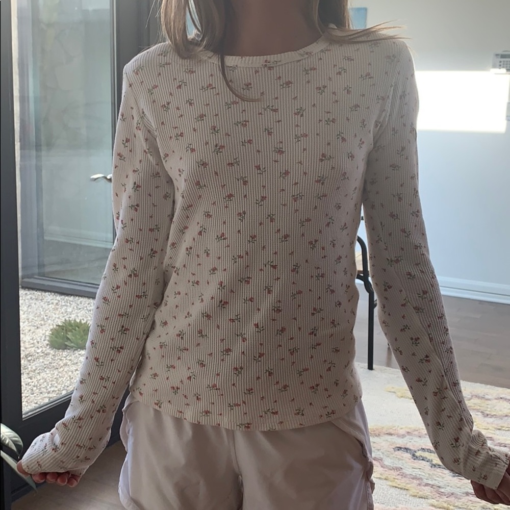 A brandy long sleeve